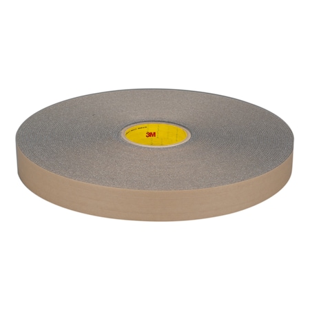 3M Urethane Foam Tape 4318, Charcoal Gray, 2 In X 36 Yd, 125 Mil 7010373384